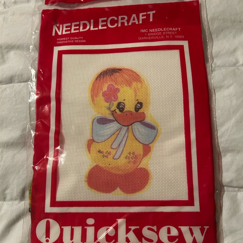 Needlecraft Duck Design